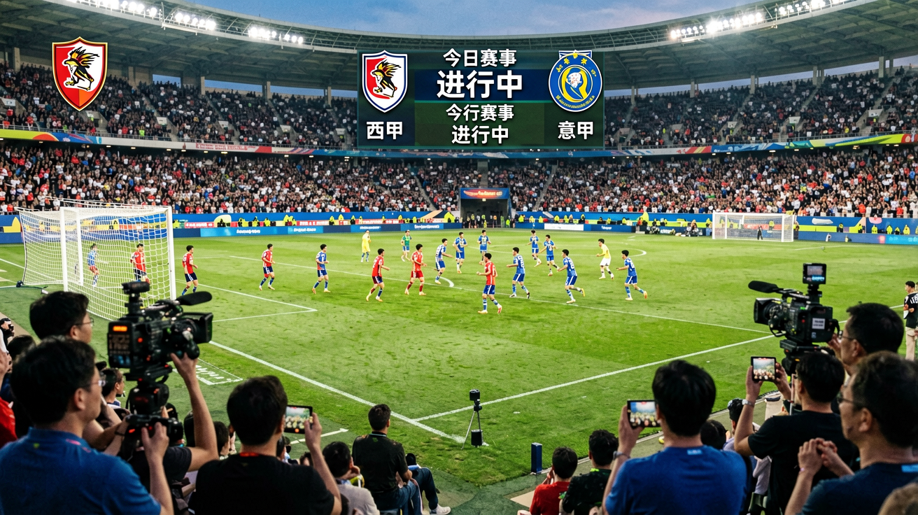 足球比赛现场实时比分直播画面